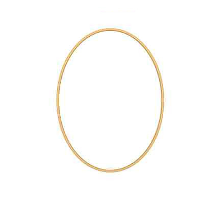 Oval Dressing Mirror with Frame