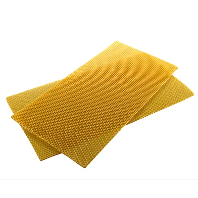 New Beekeeping Supplies Beehive Tool Bee Wax Foundation Sheet (Beeswax) Lanstroth Size