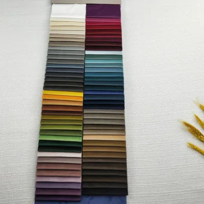 Custom-made Dutch Velvet Fabric 100% Polyester Medium Weight Tie-dyed Solid Color Eco-friendly Luxury Sofa and Curtain Material