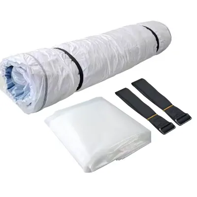 Wholesale Reusable Ziplock Nylon Mattress Vacuum Compression Storage Bags Packaging With Pump For Big Mattress