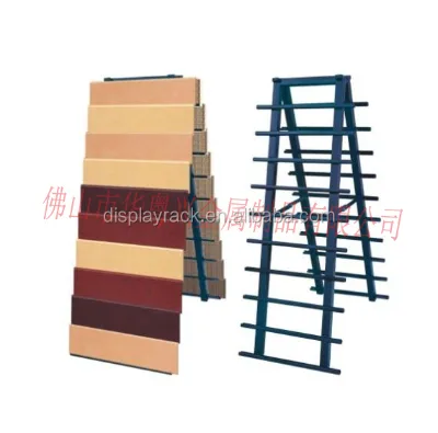 Floor tile sample board display system/display racks for ceramics stone