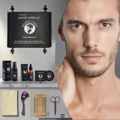 Brand New White Trimmer and Kit for Men Gift Set Beard Care