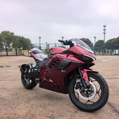 Powerful 8000W Chain Drive Electric Motorcycle, 150km/h High Speed Adult Model