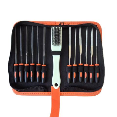 8 Inch Professional Comfort Handle Metal Carbon Steel File Set