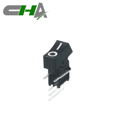 SA-102-C04 3A 125V RoHS SPDT 5 Pin  Black Plastic Shell  Toggle Switch On-off