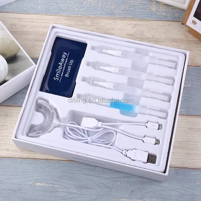 New Design Approved Teeth Whitening Kit Set with 3 in 1 Teeth Whitening Light