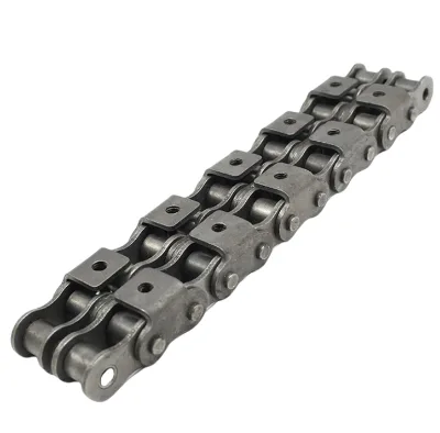 12A-2 6 min Inward-bent Mounting Hole Tapping 16A 1 "double Row Drive Chain Industrial Drive Conveyor Chain