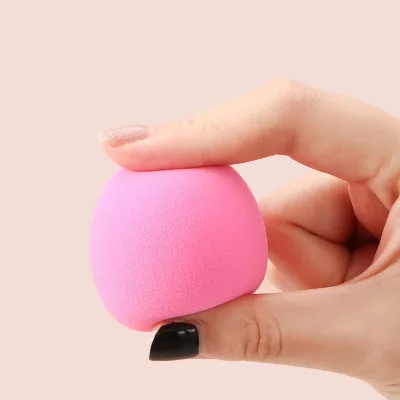 Custom Teardrop Shape Soft Blending Latex-Free Pink Beauty Sponge for Women Multi-Use Washable