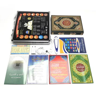 Digital Learning Machine Qur'an Pen Read Holy Coran Book Learning Koran Multi-language French English Urdu Spanish Russian Uzbek