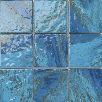 Dark Blue Swimming Pool Tiles for Swimming Pool Patterns Decoration