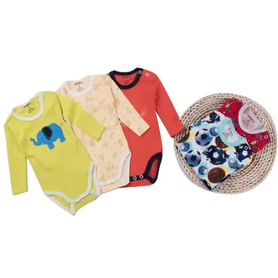 Little Girl's Spring Baby Conjoined Clothes Cotton Baby Rompers Soft Jumpsuit