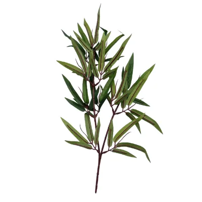 40cm Simulation Single Bamboo Leaves Yard Decoration Artificial Bamboo Leaves