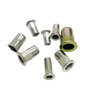 Metric Medical-Grade Stainless Steel Polished CLASS 4 Zinc Yellow-Chromate Plated Rivet Nuts