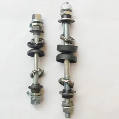 Factory Folding Bicycle Front/Rear Hub Axle Spare Parts Bicycle Wheel Hub Solid Axle