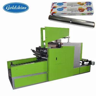 Household Aluminium Foil Rewinding and Cutting Machine
