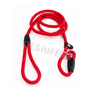 Custom Good Quality Wholesale Nylon Rope Pet Dog Leashes Heavy Duty Pet Collars Leashes Pet Running Exercise Leash Kit