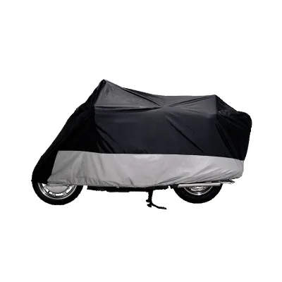NHCX All Season Black Grey Rain Waterproof Outdoor Sunshade Motorcycle Covers