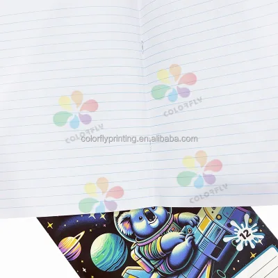 Factory Wholesale European Single Line Exercise Book Writing Book Student School A5 Exercise Book Manufacturers Customization