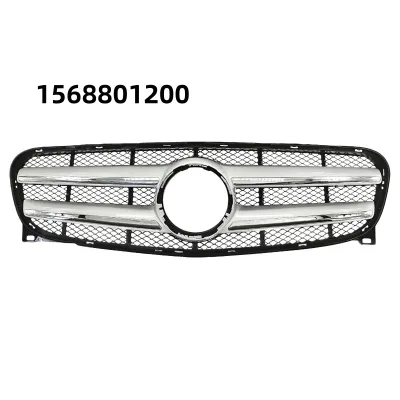 New Plastic Grid Front Bar Grille for GLAA W156 15-16 Models OE 1568801200 Replacement Part