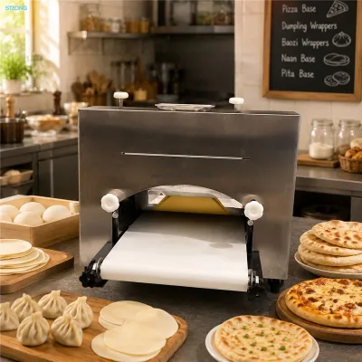 N20/N30 Pastelito Big Ravioli Empanadas Samosa Wrapper Maker Pancake Skin Board Crepe Pie Making Machine for Sale