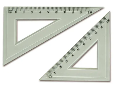 Triangular Ruler for School/office