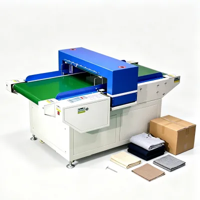 Clothing Metal Needle Detector Machine | Needle Detector for Closed Packed Carton Broken Needle Check