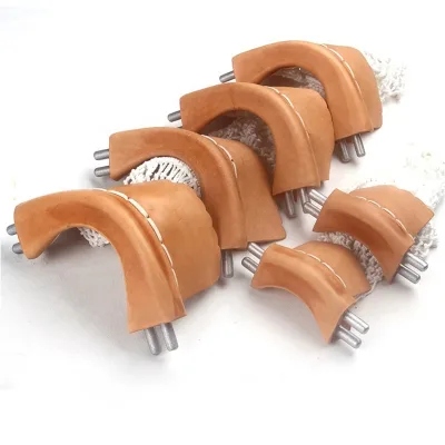 Set of 6 Pool Table Snooker Leather Pockets for Standard Pool Table, 4 for Corner and 2 for Side
