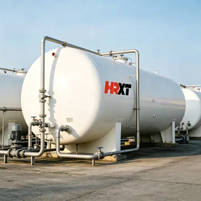 Hrxt 20m 1.6MPa Liquid Argon Pressure Vessel Tank with Automatic Remote Control Remote Monitoring & IoT Q245R/Q345R Steel