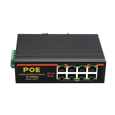 Wholesale High Quality 8 Port 100M POE Switch TXE003 Adapter Other Computer Accessories