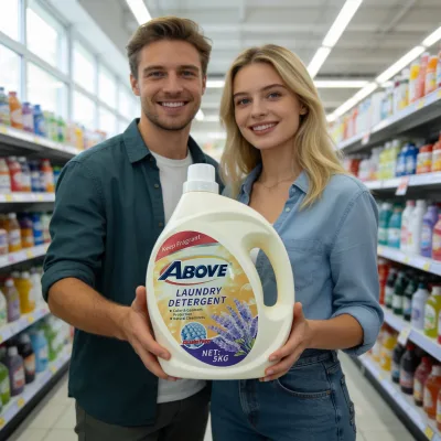 Wholesale Export Apparel Use Concentrate Liquid Detergent Cleaner 3KG with 5%-22% for Ingredients From China