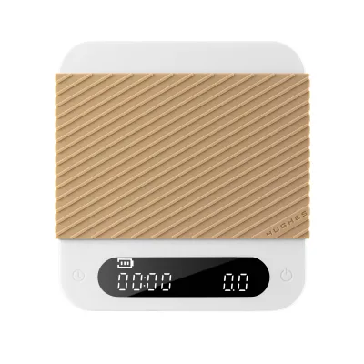 White Black Timemore Scale Electronic USB Charging Coffee Scale Rechargeable Mini Coffee Digital Kitchen Scale