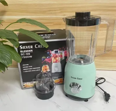 2-in-1 Heavy-Duty Portable Blender, 400W Electric Fruit BLender, Grinder & Juicer for Household Use