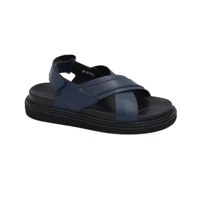 2025 High Top California Men's Sandals Fashionable Casual Outdoor Shoes Leather Lining Rubber Insole Genuine Leather Wholesale