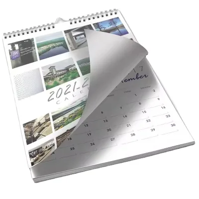 Promotional Custom Coloring Printing 2024 2025 Daily Wall Calendar