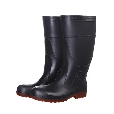 New Arrival Slip Resistant Safety Boots Steel Toe Puncture Proof Lightweight Breathable Work Boots