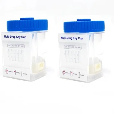 Hysen DMET-C11 Professional Blood & Multi Drug Test Cup Kit One Step Manual CE Certified 25T/Kit Lifetime Warranty