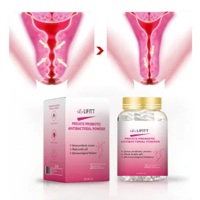 Oem Slippery Wetness Tightening Ph Balance Organic Wet Dripping Capsule Feminine Yoni Probiotic Pops for Women's Vaginal Health