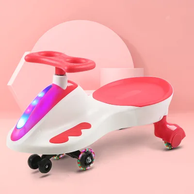 New Design Baby Ride on Wiggle Car/baby Swing Car With Music and Light