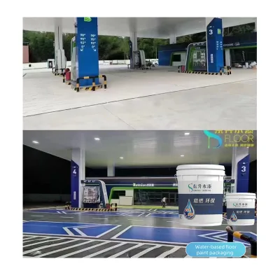 Quality Uv Resist Polyurethane Floor Mortar Paint Water-based Floor Paint Self Leveling Floor Polyurethane Paint