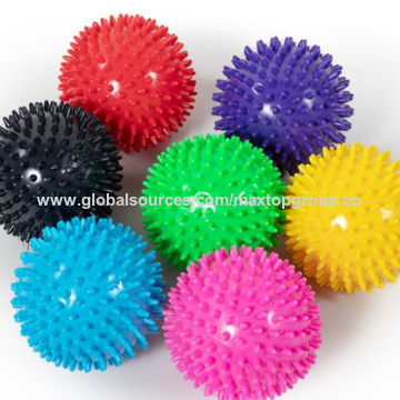 Spiky Massage Balls for Foot, Back, Muscles Stress Reflexology