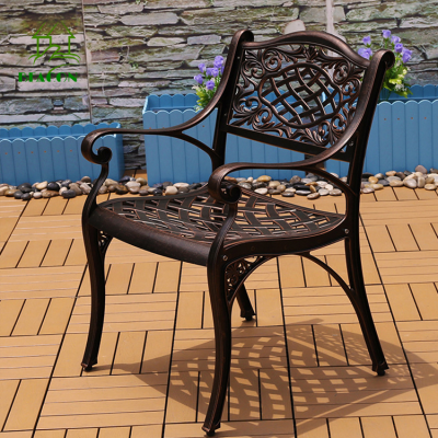Good Quality Corner Outdoor Furniture Iron Chair Metal Garden Outdoor Patio Chair Cushions Outdoor Waterproof