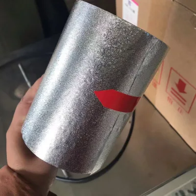 Silvery Extreme Soft Large Roll Custom Embossed Printed Dyeing Hair Foil Roll Barbershop Perming Hair Foil