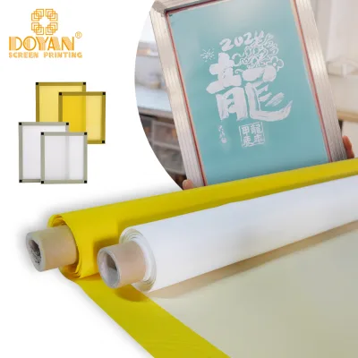Custom Size Polyester Mesh 59T 165cm Width Roll for Automatic Manual Screen Printing Machines and Equipment