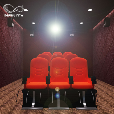 Roller Coaster 3D 5D 7D 12D Cinema Movie Theater Cine Motion Chair Seat Mobile Van Trailer Cinema Simulator