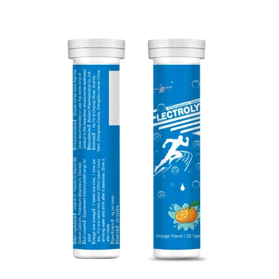 Energy Supplement Private Label Electrolyte Drink Mix Vitamins Effervescent Electrolyte Tablets for Energy Drink