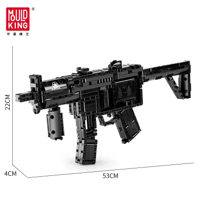 Assemble Plastic Gun Model Blocks Building Toys Boys Educational DIY Gift