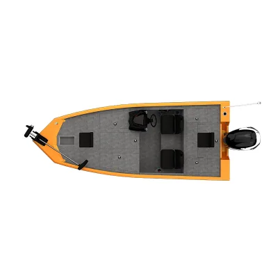 New 2016-2017 Color Customized Lure Boat Fish Detector Electric Big Fuel Bank Popular Design Aluminum Alloy