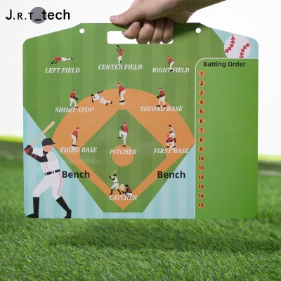 Double-Sided Dry Erase Softball Coaches Lineup Board, Baseball Coaching Board, Baseball Coaching Tactical Board