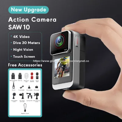 4K Wearable Action Camera with WiFi | 30m Waterproof Sports Camera
