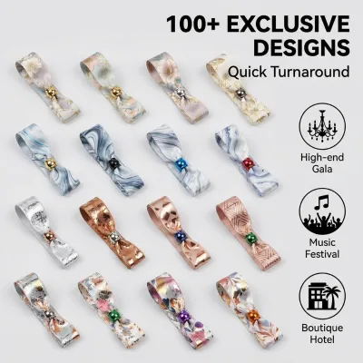 Polyester Webbing Fashion Gold Sports Wristbands Paper Wristbands Events Sound Activated Led Heart Rate Monitor Wristband OEM
